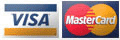  Visa or Mastercard